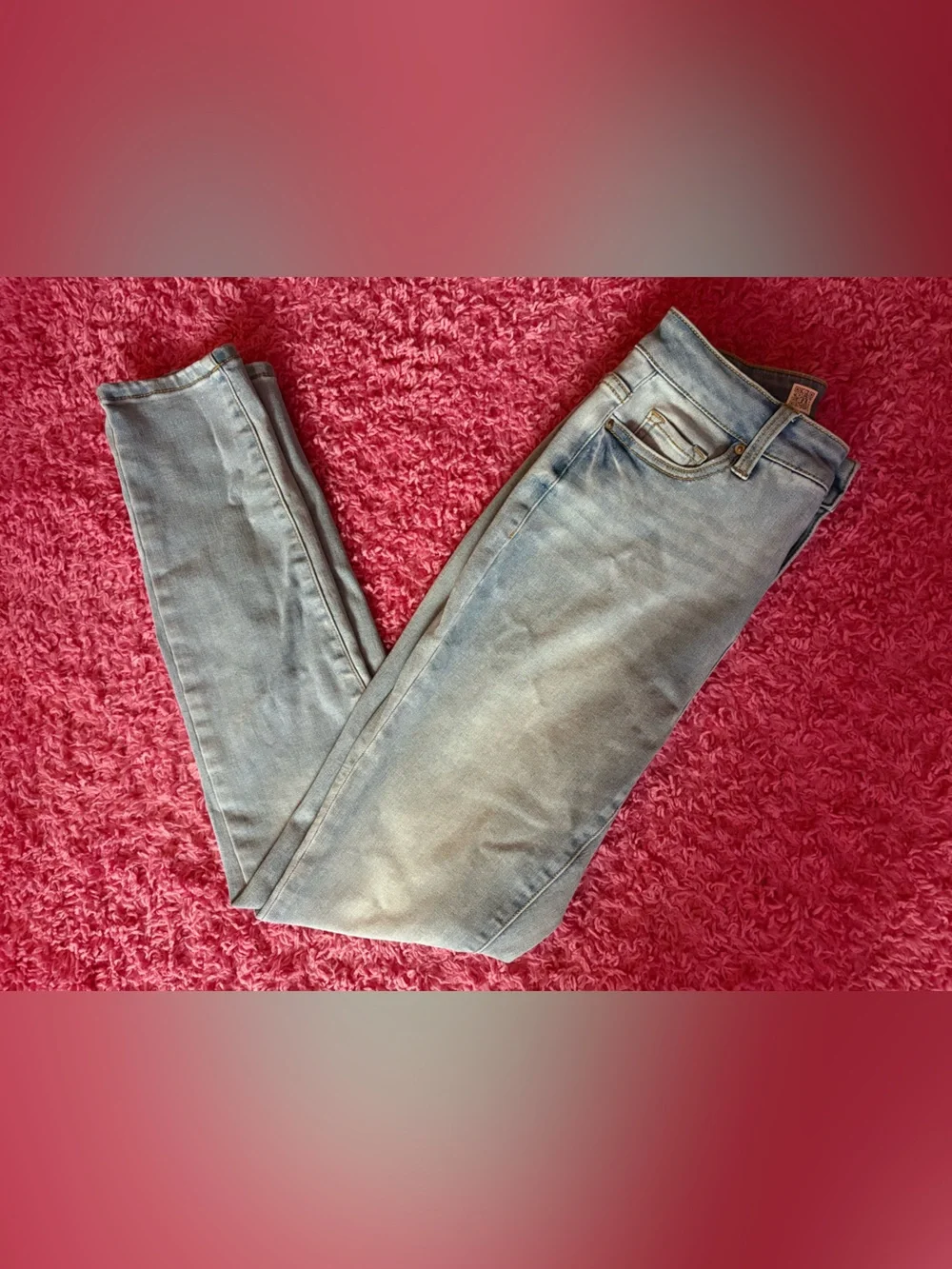 Time and Tru High Rise Skinny Jeans - Light Wash